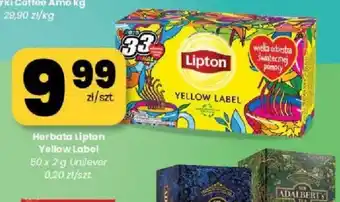 EMMA market Herbata Lipton Yellow Label oferta