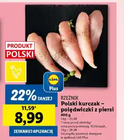 Lidl Rzeźnik polski kurczak polędwiczki z piersi oferta