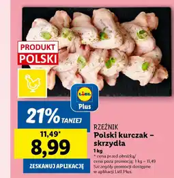 Lidl Rzeźnik polski kurczak skrzydła oferta