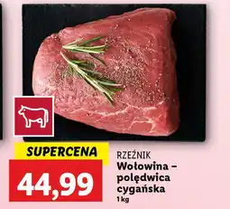 Lidl Rzeźnik wołowina polędwica cygańska oferta