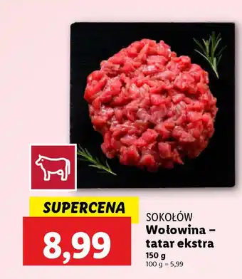 Lidl Sokołów wołowina tatar ekstra oferta