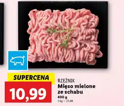 Lidl Rzeźnik mięso mielone ze schabu oferta