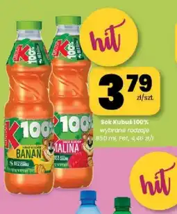 EMMA market Sok Kubuś 100% oferta