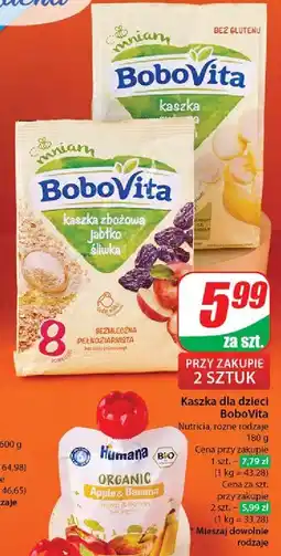 Dino Kaszka ryżowa bananowa Bobovita oferta