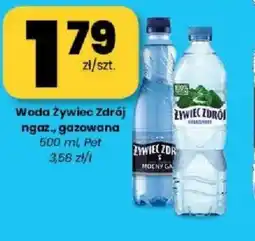 EMMA market Woda Zywiec Zdrój oferta