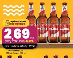 EMMA market Piwo Warka 5,7% oferta