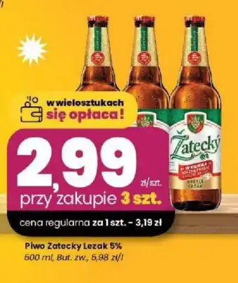 EMMA market Piwo Žatecký Ležák 6% oferta