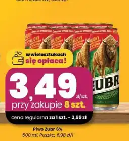 EMMA market Piwo Zubr 6% oferta