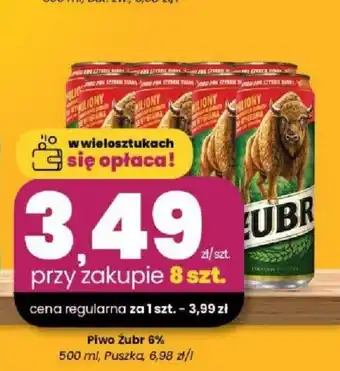 EMMA market Piwo Zubr 6% oferta