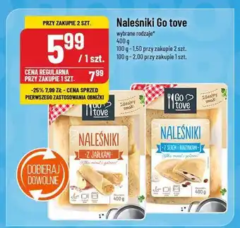 Polomarket Naleśniki z serem i rodzynkami Gotove oferta