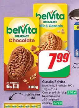 Dino Ciastka 5 zbóż i mleko Belvita oferta