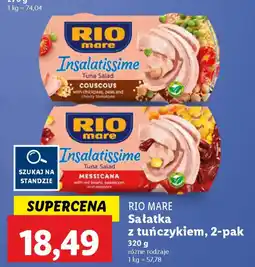 Lidl Rio mare sałatka z tuńczykiem, 2-pak oferta