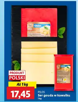 Lidl Pilos ser gouda w kawałku oferta