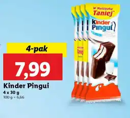 Lidl Kinder Pingui oferta