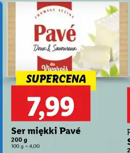 Lidl Ser miękki Pavé oferta