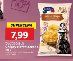 Lidl Duc de coeur chipsy ziemniaczane oferta