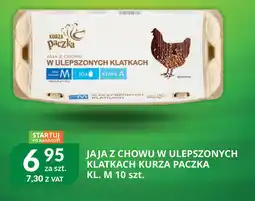 Eurocash Cash & Carry Jaja z chowu w ulepszonych klatkach Kurza Paczka oferta