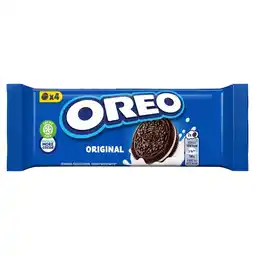 Selgros Oreo Ciastka kakaowe z nadzieniem o smak waniliowym 44 g (4 sztuki) oferta