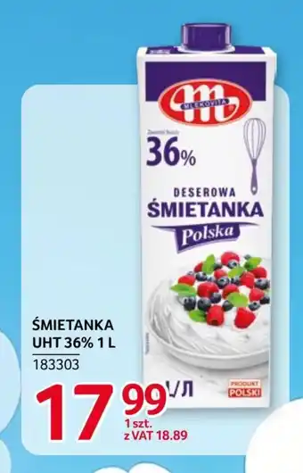 Selgros Śmietanka Mlekovita oferta