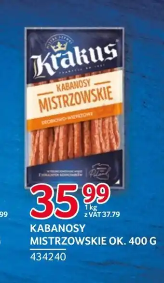 Selgros Kabanosy Krakus oferta