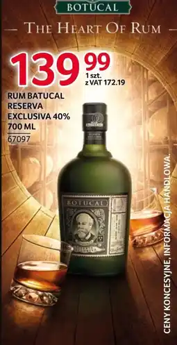 Selgros Rum Reserva oferta