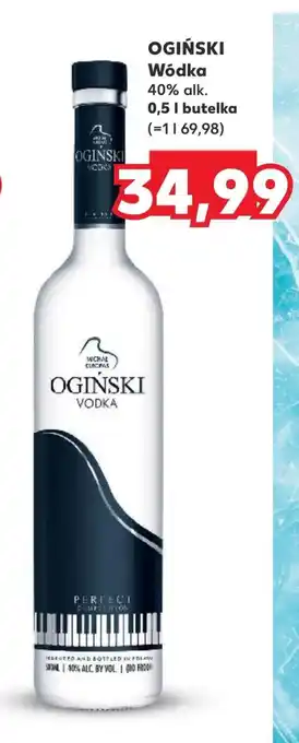 Kaufland Wódka Ogiński oferta