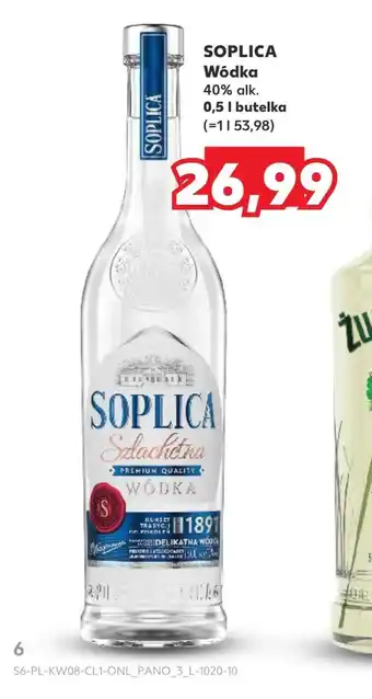 Kaufland Wódka Soplica oferta