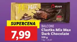 Lidl Balconi ciastka mix max dark chocolate oferta