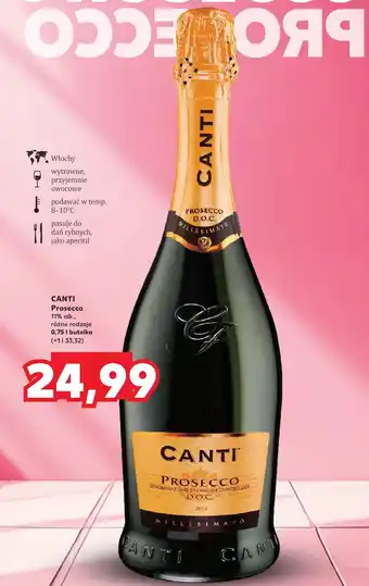 Kaufland Prosecco Canti oferta