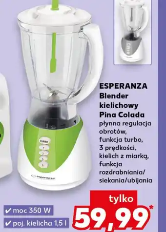 Kaufland Blender kielichowy Esperanza oferta