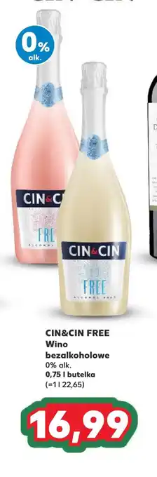 Kaufland Wino bezalkoholowe Cin&Cin oferta