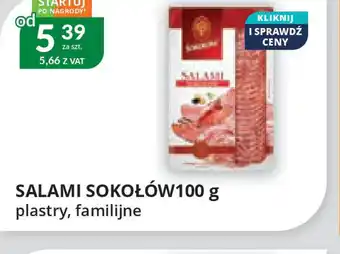 Eurocash Cash & Carry Salami Sokołów oferta