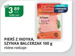 Eurocash Cash & Carry Pierś z indyka, szynka Balcerzak oferta