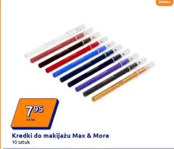 Action Kredki do makijażu Max&More oferta