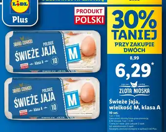 Lidl Jaja Złota nioska oferta