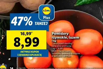 Lidl Pomidory Plus-Plus oferta