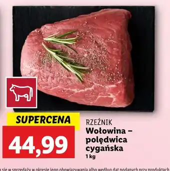 Lidl Wołowina Rzeźnik oferta