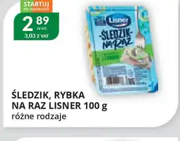 Eurocash Cash & Carry Sledzik, Rybka na Raz Lisner oferta