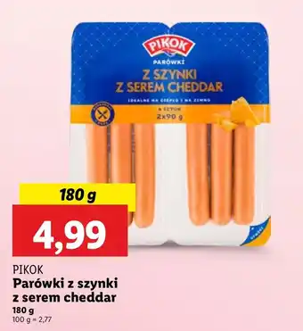 Lidl Parówki Pikok oferta