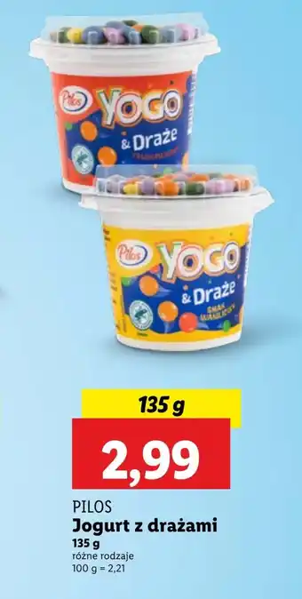 Lidl Jogurt Pilos oferta