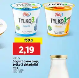 Lidl Jogurt owocowy Pilos oferta