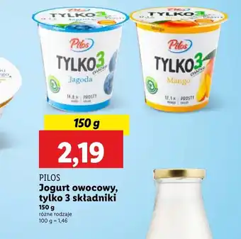 Lidl Jogurt owocowy Pilos oferta