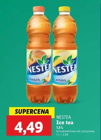 Lidl Ice tea Nestea oferta