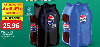 Lidl Pepsi Zero lub Pepsi oferta