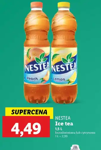 Lidl Nestea ice tea oferta