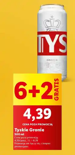 Lidl Tyskie Gronie oferta