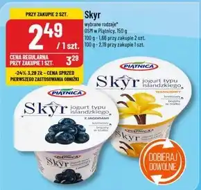 Polomarket Piątnica Skyr Jogurt typu islandzkiego z mango i marakują 150 g oferta