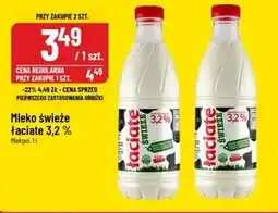 Polomarket Łaciate Mleko świeże 3,2 % 1 l oferta