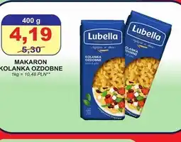 Primus Lubella Makaron kolanka ozdobne 400 g oferta