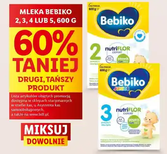 Lidl Mleka bebiko 2, 3, 4 lub 5 oferta